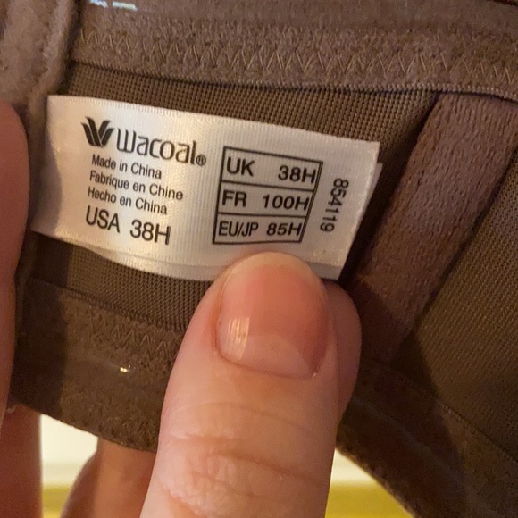 Wacoal Convertible Bra 38H - Picture 3 of 3
